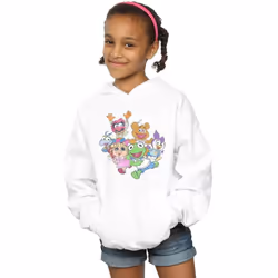 Disney - Sweat à capuche THE MUPPETS MUPPET BABIES - Fille (Blanc)