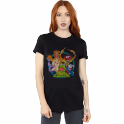 Disney - T-shirt THE MUPPETS - Femme (Noir)