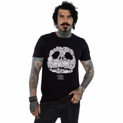Disney - T-shirt NIGHTMARE BEFORE CHRISTMAS JACK-O-LANTERNS - Homme (Noir)