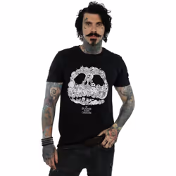 Disney - T-shirt NIGHTMARE BEFORE CHRISTMAS JACK-O-LANTERNS - Homme (Noir)