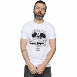 Disney - T-shirt NIGHTMARE BEFORE CHRISTMAS JACK-O-LANTERNS - Homme (Blanc)