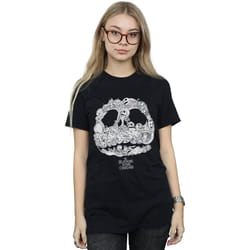 Disney - T-shirt NIGHTMARE BEFORE CHRISTMAS JACK-O-LANTERNS - Femme (Noir)