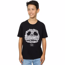 Disney - T-shirt NIGHTMARE BEFORE CHRISTMAS JACK-O-LANTERNS - Garçon (Noir)