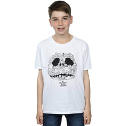 Disney - T-shirt NIGHTMARE BEFORE CHRISTMAS JACK-O-LANTERNS - Garçon (Blanc)