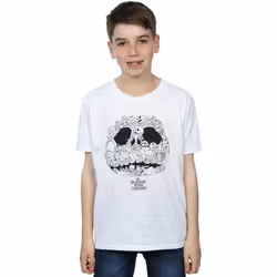 Disney - T-shirt NIGHTMARE BEFORE CHRISTMAS JACK-O-LANTERNS - Garçon (Blanc)