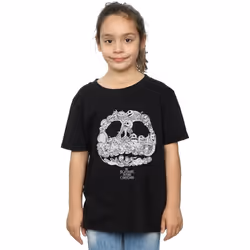 Disney - T-shirt NIGHTMARE BEFORE CHRISTMAS JACK-O-LANTERNS - Fille (Noir)