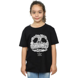 Disney - T-shirt NIGHTMARE BEFORE CHRISTMAS JACK-O-LANTERNS - Fille (Noir)