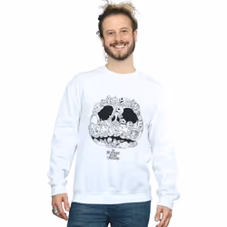 Disney - Sweat NIGHTMARE BEFORE CHRISTMAS JACK-O-LANTERNS - Homme (Blanc)