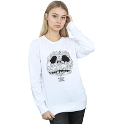 Disney - Sweat NIGHTMARE BEFORE CHRISTMAS JACK-O-LANTERNS - Femme (Blanc)