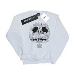 Disney - Sweat NIGHTMARE BEFORE CHRISTMAS JACK-O-LANTERNS - Garçon (Blanc)