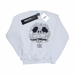 Disney - Sweat NIGHTMARE BEFORE CHRISTMAS JACK-O-LANTERNS - Fille (Blanc)