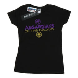Marvel - T-shirt AVENGERS ENDGAME ASGARDIANS OF THE GALAXY - Femme (Noir)