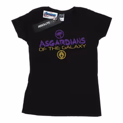 Marvel - T-shirt AVENGERS ENDGAME ASGARDIANS OF THE GALAXY - Femme (Noir)
