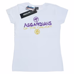 Marvel - T-shirt AVENGERS ENDGAME ASGARDIANS OF THE GALAXY - Femme (Blanc)