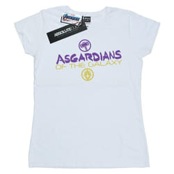 Marvel - T-shirt AVENGERS ENDGAME ASGARDIANS OF THE GALAXY - Femme (Blanc)
