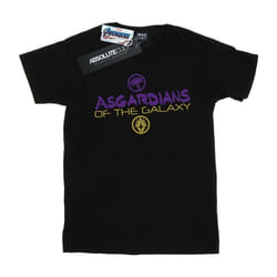 Marvel - T-shirt AVENGERS ENDGAME ASGARDIANS OF THE GALAXY - Femme (Noir)