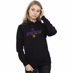 Marvel - Sweat à capuche AVENGERS ENDGAME ASGARDIANS OF THE GALAXY - Femme (Noir)