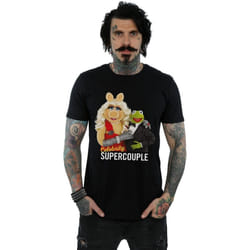 Disney - T-shirt THE MUPPETS CELEBRITY SUPERCOUPLE - Homme (Noir)