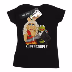 Disney - T-shirt THE MUPPETS CELEBRITY SUPERCOUPLE - Femme (Noir)