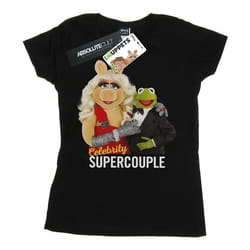 Disney - T-shirt THE MUPPETS CELEBRITY SUPERCOUPLE - Femme (Noir)