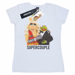 Disney - T-shirt THE MUPPETS CELEBRITY SUPERCOUPLE - Femme (Blanc)