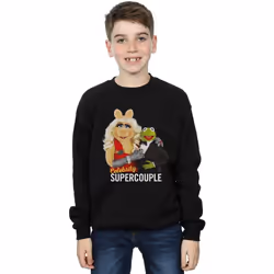 Disney - Sweat THE MUPPETS CELEBRITY SUPERCOUPLE - Garçon (Noir)