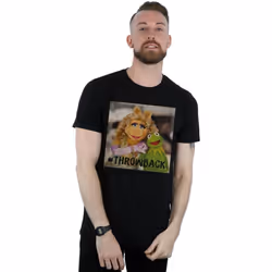 Disney - T-shirt THE MUPPETS THROWBACK - Homme (Noir)