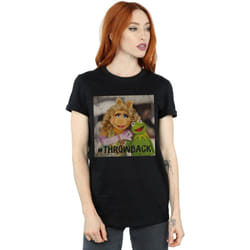 Disney - T-shirt THE MUPPETS THROWBACK - Femme (Noir)