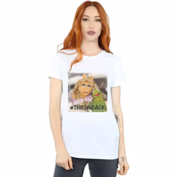 Disney - T-shirt THE MUPPETS THROWBACK - Femme (Blanc)