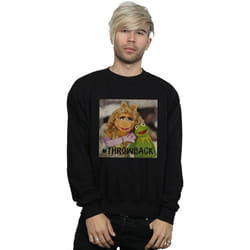 Disney - Sweat THE MUPPETS THROWBACK - Homme (Noir)