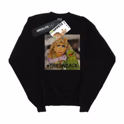 Disney - Sweat THE MUPPETS THROWBACK - Femme (Noir)