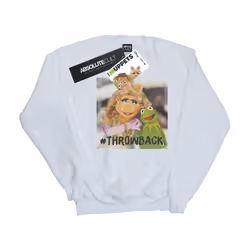 Disney - Sweat THE MUPPETS THROWBACK - Femme (Blanc)