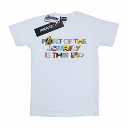 Marvel - T-shirt AVENGERS ENDGAME PART OF THE JOURNEY - Homme (Blanc)