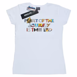 Marvel - T-shirt AVENGERS ENDGAME PART OF THE JOURNEY - Femme (Blanc)