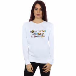 Marvel - Sweat AVENGERS ENDGAME PART OF THE JOURNEY - Femme (Blanc)