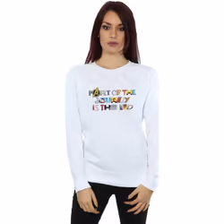 Marvel - Sweat AVENGERS ENDGAME PART OF THE JOURNEY - Femme (Blanc)
