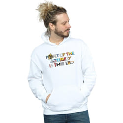 Marvel - Sweat à capuche AVENGERS ENDGAME PART OF THE JOURNEY - Homme (Blanc)
