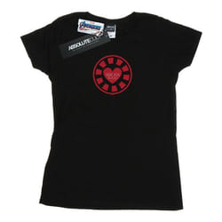 Marvel - T-shirt AVENGERS ENDGAME LOVE YOU - Femme (Noir)