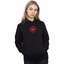 Marvel - Sweat à capuche AVENGERS ENDGAME LOVE YOU - Femme (Noir)