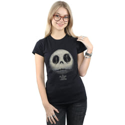 Disney - T-shirt NIGHTMARE BEFORE CHRISTMAS JACK'S - Femme (Noir)