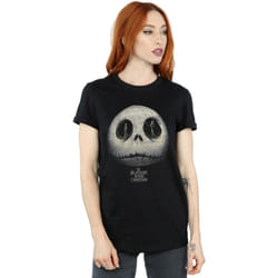 Disney - T-shirt NIGHTMARE BEFORE CHRISTMAS JACK'S - Femme (Noir)