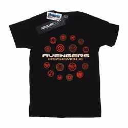 Marvel - T-shirt AVENGERS ENDGAME AVENGERS ASSEMBLE - Homme (Noir)