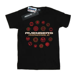 Marvel - T-shirt AVENGERS ENDGAME AVENGERS ASSEMBLE - Homme (Noir)
