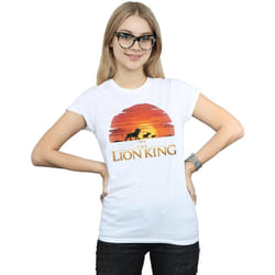 Disney - T-shirt THE LION KING - Femme (Blanc)