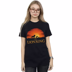 Disney - T-shirt THE LION KING - Femme (Noir)