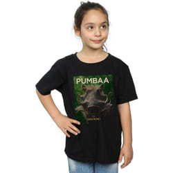 Disney - T-shirt THE LION KING - Fille (Noir)