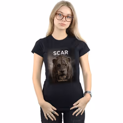 Disney - T-shirt THE LION KING - Femme (Noir)