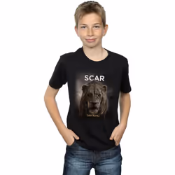 Disney - T-shirt THE LION KING - Garçon (Noir)