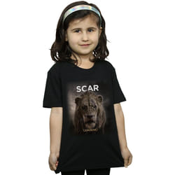 Disney - T-shirt THE LION KING - Fille (Noir)