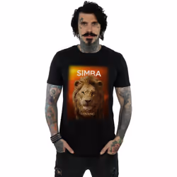 Disney - T-shirt THE LION KING - Homme (Noir)